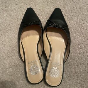 Vince Camuto Black Mules